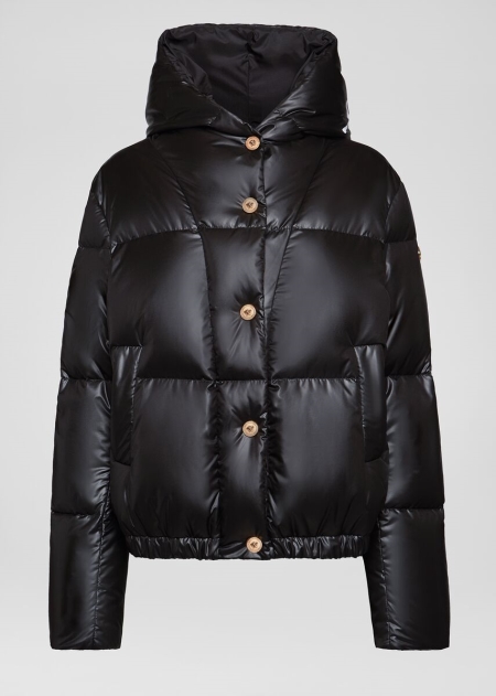 Versace Medusa Button Puffer Jacka Dam - 806712TON